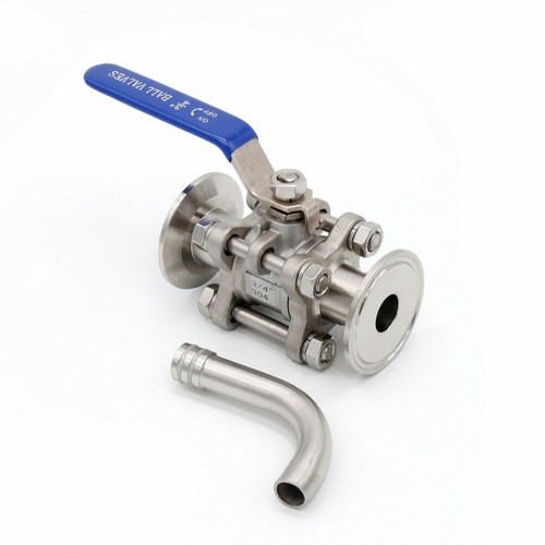 Ball valve with - valve,