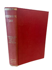 Ecclesiastical Law Church Assembly 1957 Halsburys Laws 3rd edi HB Book Clergy