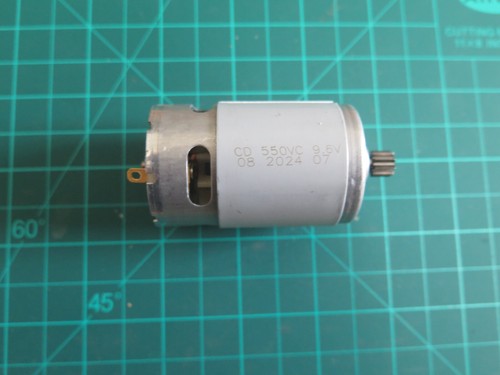 Gear motor 9 teeth - gear, 9.6v
