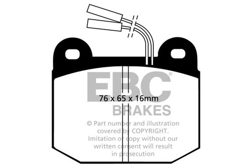 Ebc ultimax front - ultimax, brake