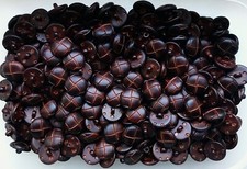 Buttons 18mm 28L Chocolate