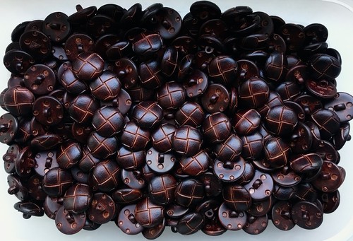 Buttons 18mm 28l chocolate - 18mm,