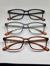 Mens Women Reading Glasses TR90 Unisex Readers