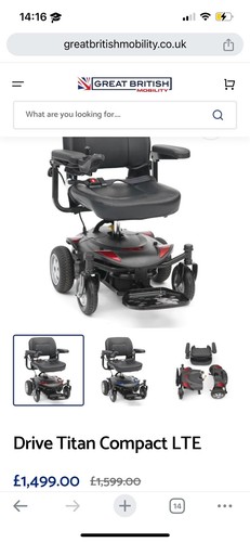 Titan lte mobility scooter - lte,