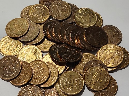 Car wash token lot - car, lot,