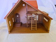 Sylvanian Families Large Log Cabin  incomplete