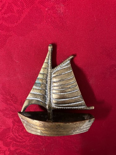Small solid brass - solid, boat