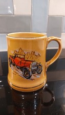 Vintage Collectable Wade Mug With 1908 Italia Car