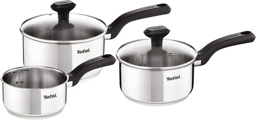 3pcs stainless steel - 3pcs, pan