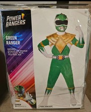 Spirit Kids medium  Green Power Ranger Costume - Mighty Morphin Power Rangers