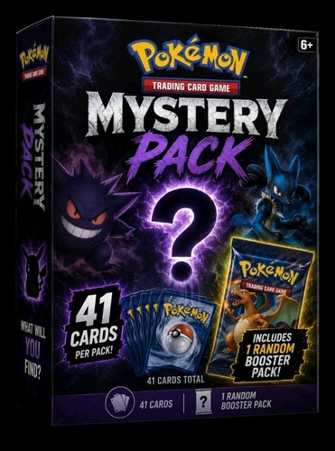 Pokemon mystery booster - mystery, pack