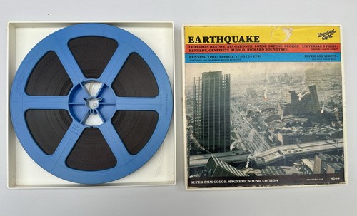 Earthquake 8mm colour cine - earthquake,