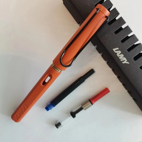 Lamy orange plastic fountain - orange,