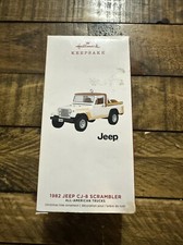 Hallmark Ornament 1982 Jeep