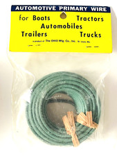 14 GAUGE GREEN WIRE 25 FT PRIMARY AWG STRANDED COPPER AUTO, BOAT, TRACTOR, TRUCK