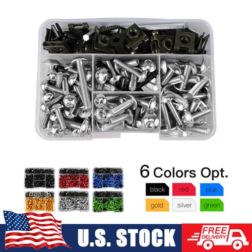 Fairing bolts clips - clips, nut