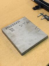 316 STAINLESS STEEL FLAT PLATE BAR BILLET 250MM X 215MM X 26MM THICKNESS