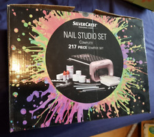 Silvercrest Complete Nail Studio Starter Set 217 Pieces NIB