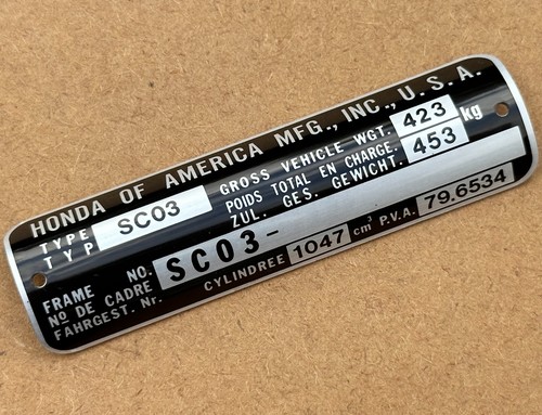 Nos genuine honda curved - nos,