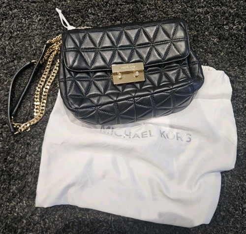 Michael kors black - black, quilted