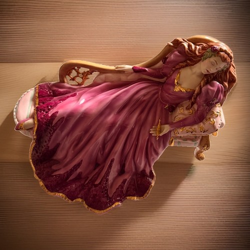 Franklin mint sleeping beauty - mint,
