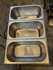 Wet bain marie with drain - marie,