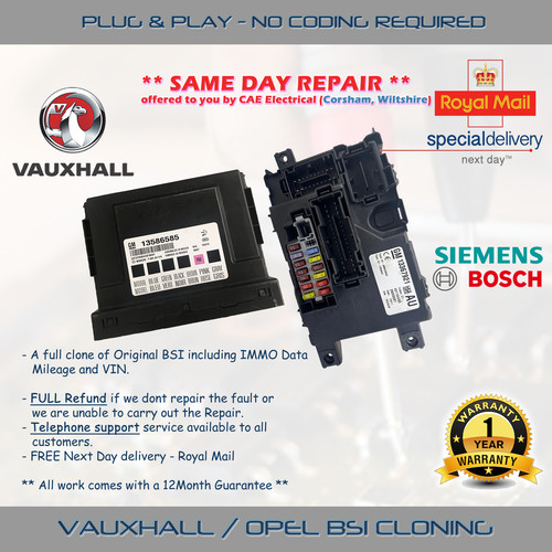 Vauxhall bcm bsi - , bcm/bsi