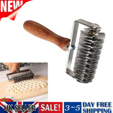 Metal Pastry Lattice Roller Cutter Cake Bread Pie Pizza Kitchen Baking Gadget UK