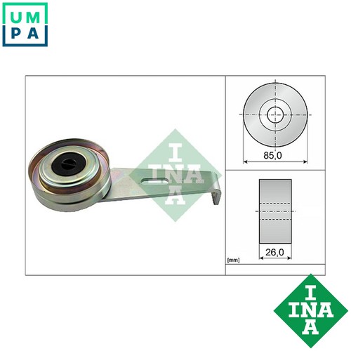 Tensioner pulley vribbed belt - tensioner,