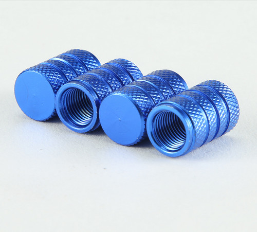 4pcs blue metal - blue,