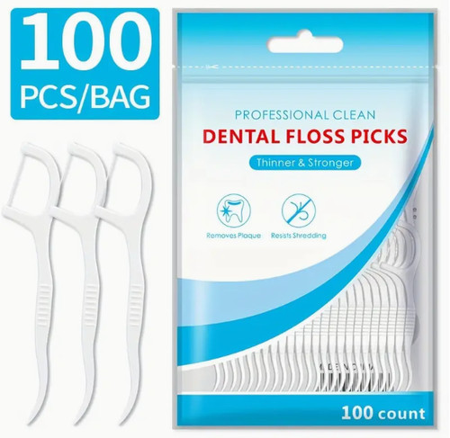 100pk dental floss - 100pk,