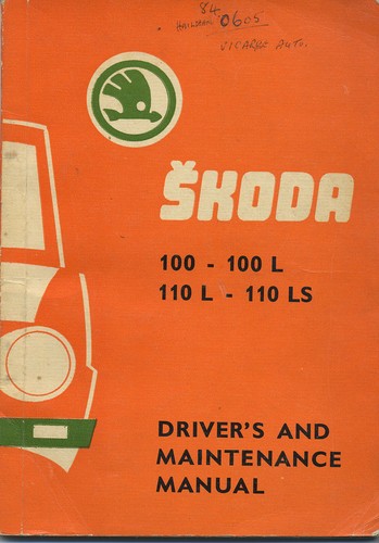 Skoda 100 100l 110l - 100l,