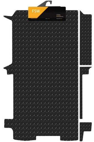 Van rear floor mat fits - van,