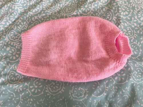 Hand knitted dog - hand-knitted, coat