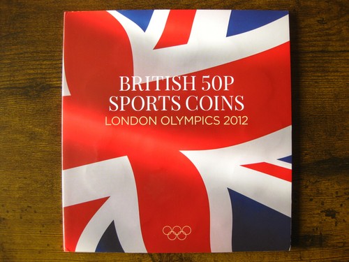 London olympic 50p - london, fifty