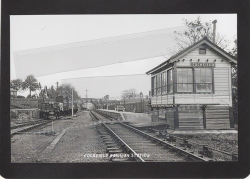 Cockfield railway station - cockfield,