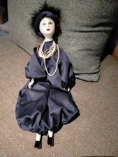 Antique Boudoir Type Doll With Porcelain Head, Feet And Hands