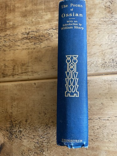 Antique book poems - antique, ossian