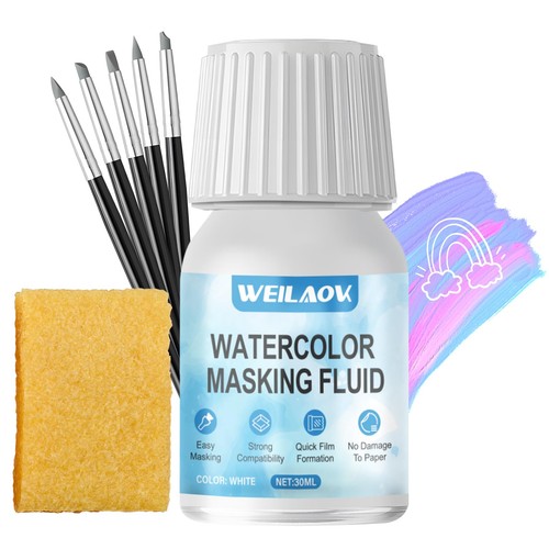 Masking fluid for watercolour - masking,