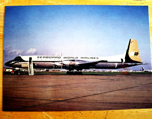 Seaboard world airlines 44 - airlines, cl-44