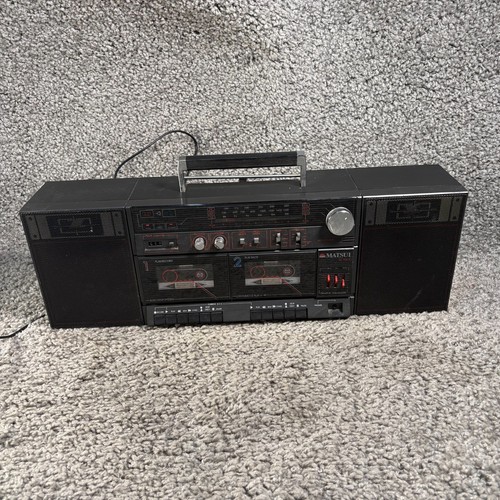 Matsui vintage boombox black - boombox,