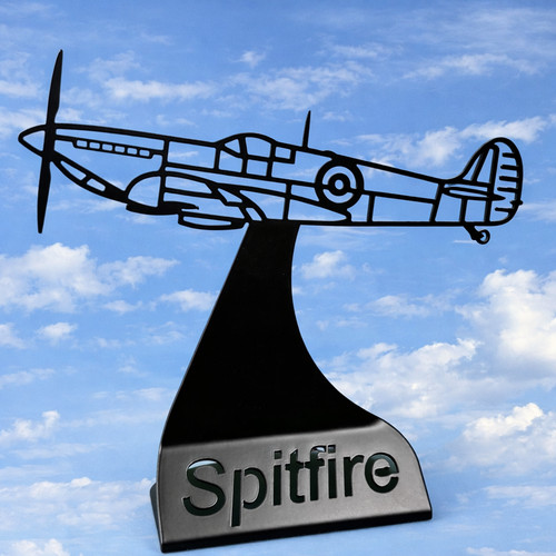 Ww2 spitfire silhouette - spitfire,