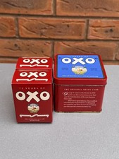 Vintage OXO Cube Tin Diamond