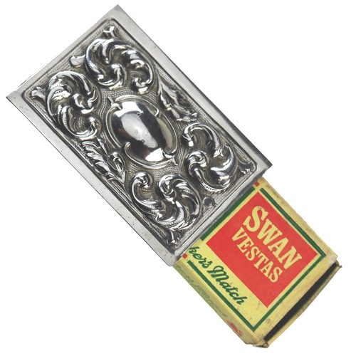 Larger antique silver - larger, plated