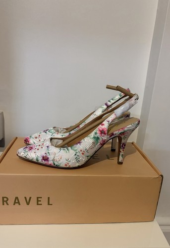Ravel white floral - white, kavan