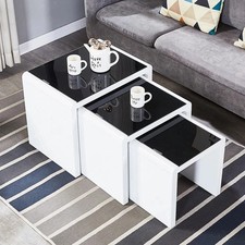 High Gloss  Nest of 3 Tables