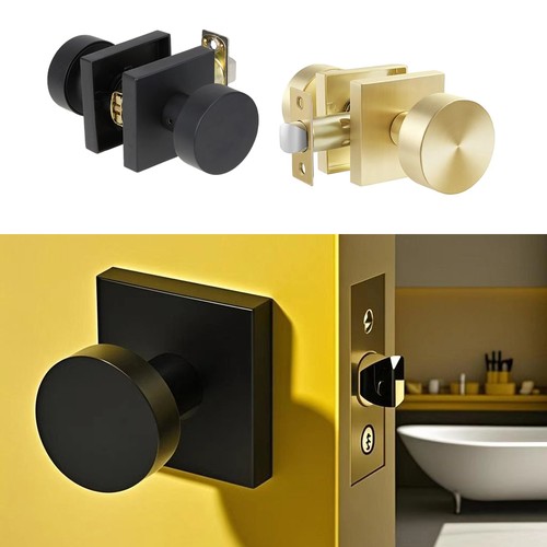 Privacy bathroom door lock set - door,