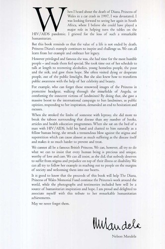 Nelson mandela signed - mandela, letter