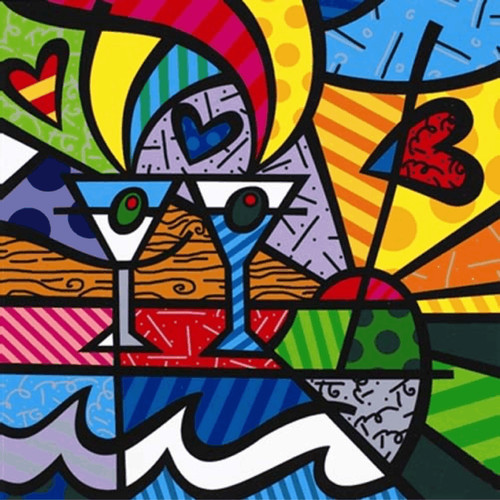 Bright vivid colour - colour, canvas