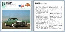 Lincoln continental mark - continental,